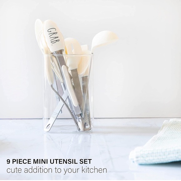 NWT Rae Dunn 9pc Mini Kitchen Utensil Set - Picture 5 of 6